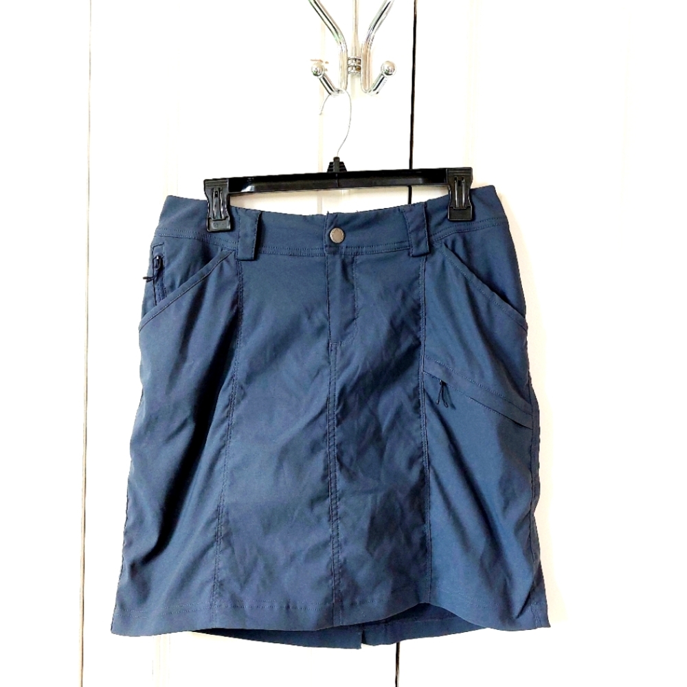 Ink (Blue) Dry on the Fly Skort size 6 Hiking Athleisure Duluth Trading 46712